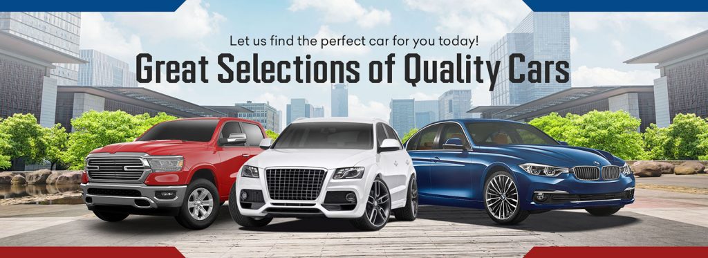 Spring Street Motors Hero Banner Used Car Selection